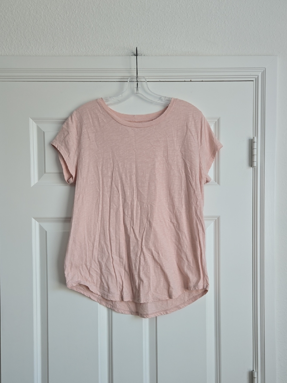 Women’s Lightweight Pink Crewneck Tee